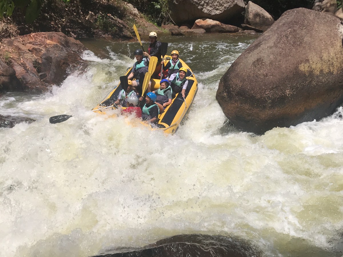 White water rafting @&nbsp;KKB